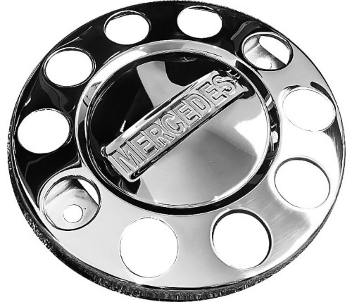 Kołpak Koła 22,5 Cala Chromowany Mercedes-Benz 10 Otworów