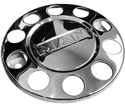 Kołpak koła 22,5" chromowany MAN - 10 otworów