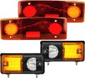 Zestaw lamp przednich i tylnych