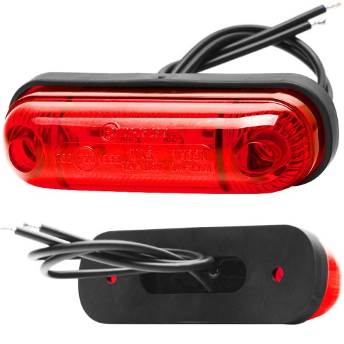 LAMPY JEDNOFUNKCYJNE STOPU PRZEDNIE I TYLNE