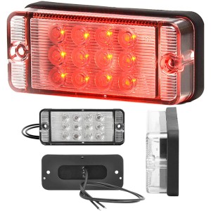 Lampa jednofunkcyjna przeciwmgielna prostokątna led