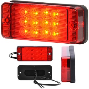 Lampa jednofunkcyjna przeciwmgielna prostokątna LED