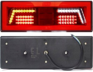 Lampa zespolona tylna led neon lewa - 6 funkcyjna