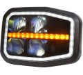 Lampa zespolona przednia lewa 6 - funkcyjna 12V/24V 40W W188