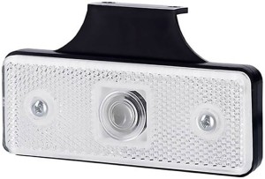 Lampa obrysowa żarówkowa prostokątna 12/24V 5W z odblaskiem