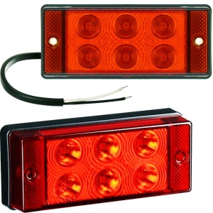 Lampa przeciwmgielna 12/24V 2W led uniwersalna