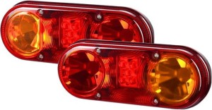 Lampa zespolona tylna z oświetleniem tablicy rejestracyjnej hybryda komplet lewa/prawa