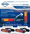 Lampa zespolona tylna uniwersalna led 12/24V IP68