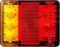 Komplet lamp tylnych 3 funkcyjnych lewa/prawa led IP67 do przyczepki diodowa