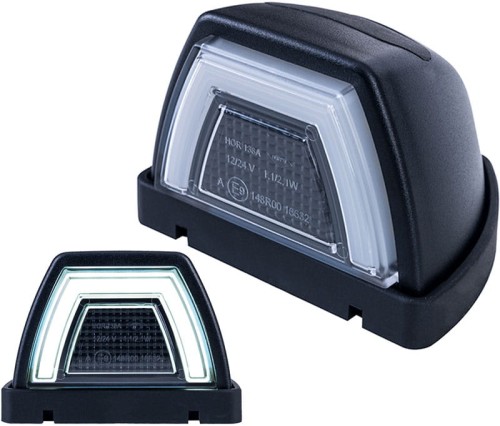 LD3085 Lampa obrysowa led 12/24v dachowa biała