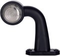 Lampa obrysowa żarówkowa biało czerwona na wysięgniku lewa/prawa komplet