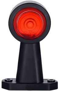 Lampa obrysowa biało czerwona żarówkowa 12/24V długa uniwersalna