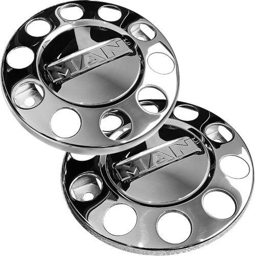 Kołpak koła 22,5" chromowany MAN - 10 otworów