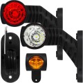 LD2180 LD2181 Komplet lamp obrysowych na wysięgniku ukośnym krótkim