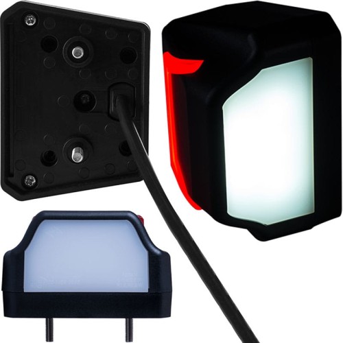 Zestaw lamp oświetlenia tablicy rejestracyjnej ze światłem pozycyjnym