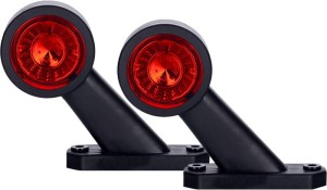 Komplet lamp obrysowch rogowych na led na wysięgniku krótkim