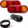 Komplet lamp tylnych zespolonych 12/24V led