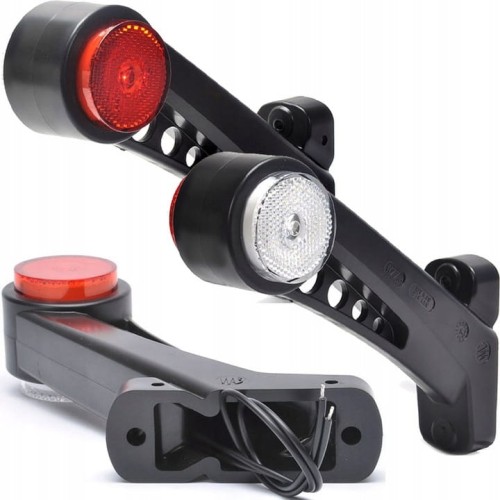 Komplet lamp zespolonych obrysowych przednio-tylnych WAŚ 648L 648P