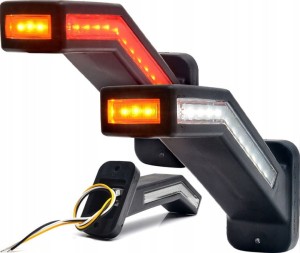 Komplet lamp zespolonych 12-24V pozycyjnych przednio-tylno-bocznych