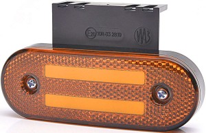 Lampa pozycyjna boczna pomarańczowa WAS1223