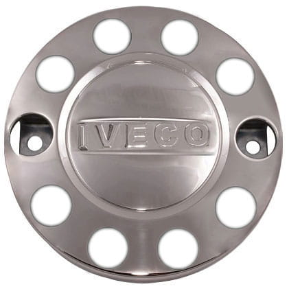 Chromowany kołpak koła 22,5 cala dla IVECO - 10 otworów