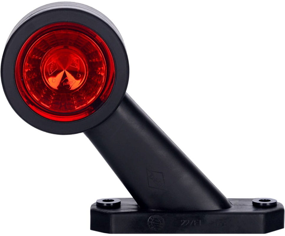 Lampa obrysowa prawa na wysięgniku krótkim ukośnym Horpol LD725/P