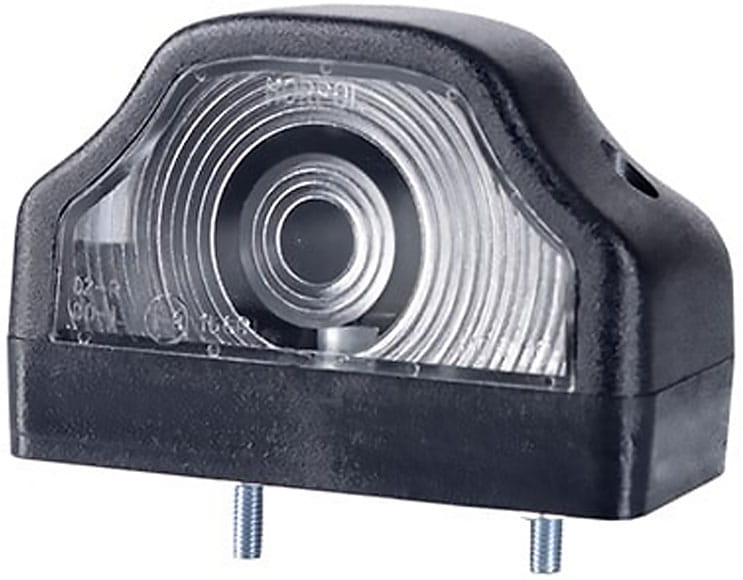Lampa oświetlenia tablicy rejestracyjnej czarna Horpol LT103