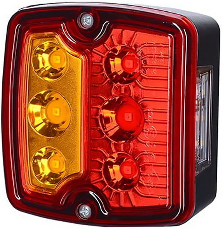 Lampa zespolona tylna diodowa LED 12/24v przyczepy Horpol LZD2101