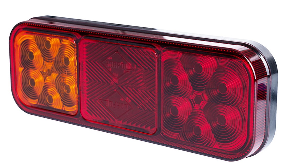 Lampa zespolona tylna uniwersalna LED 3 funkcyjna Horpol LZD2832