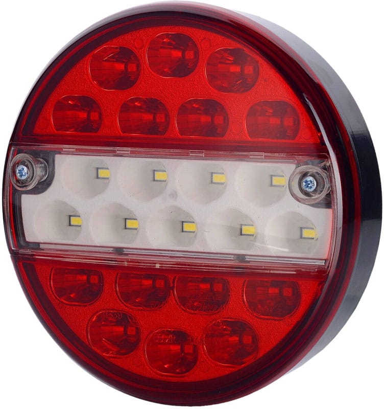 Lampa zespolona tylna cofania okrągła LED Horpol LZD741