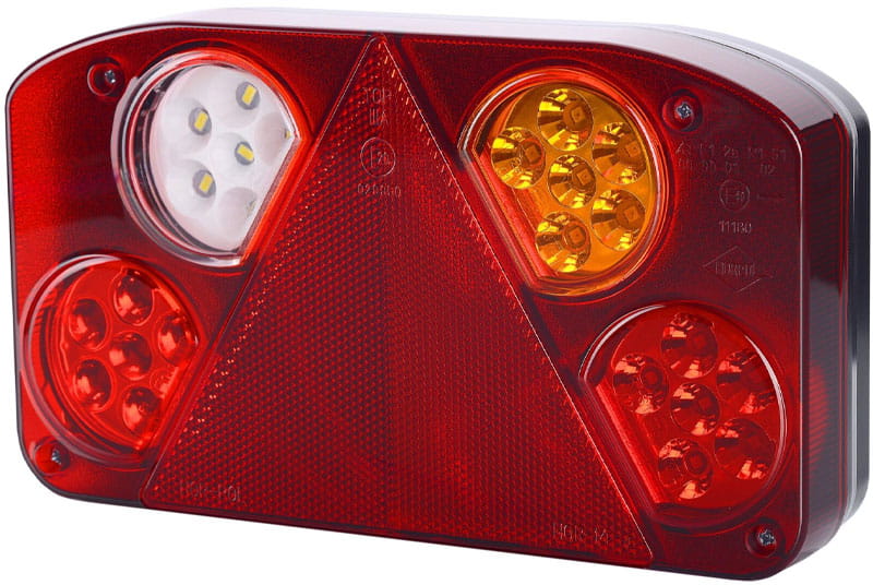 Lampa zespolona tylna z trójkątem prawa Horpol LZD844