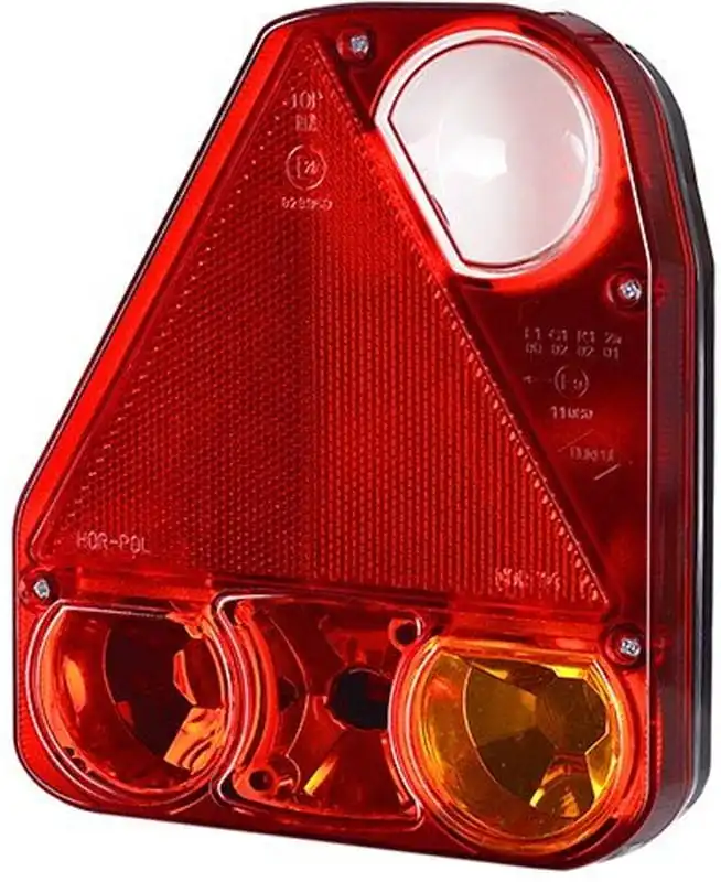 Lampa zespolona lewa tylna z trójkatem Horpol LZT756