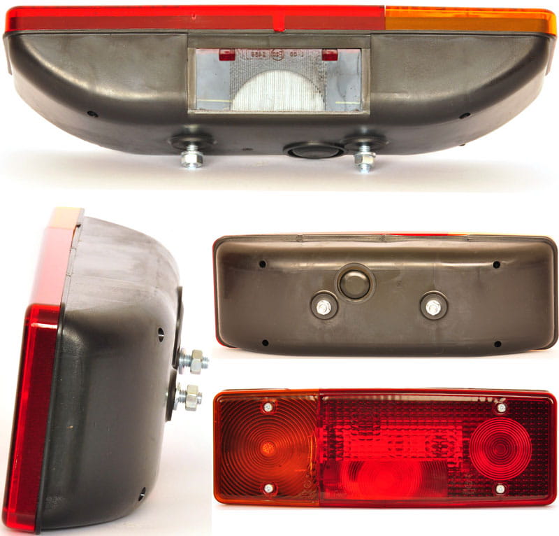 Lampy zespolone tylne żarówkowe komplet 2szt WAS03/04KPL