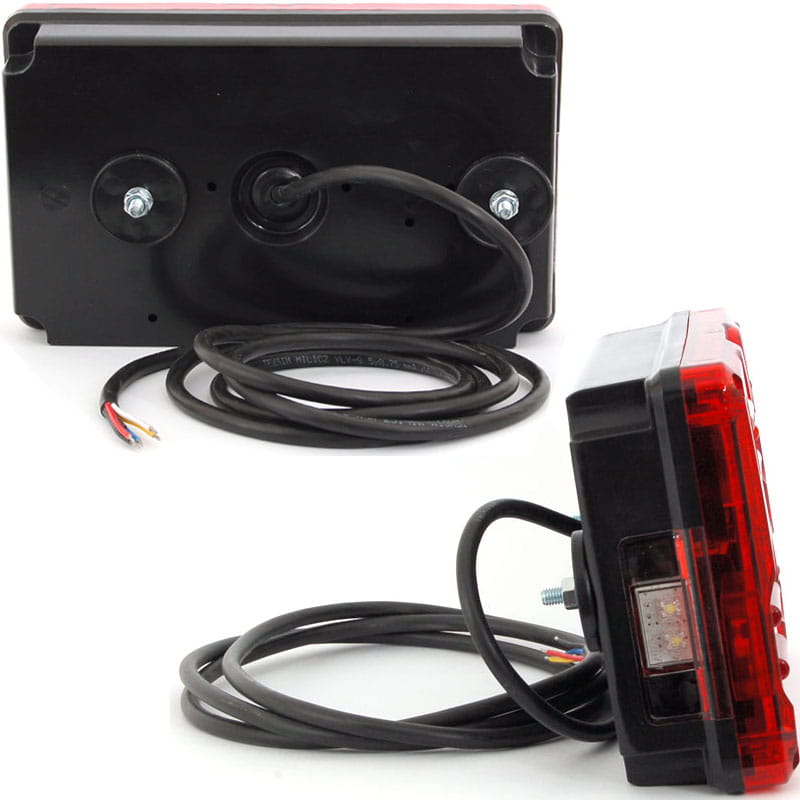 Lampa zespolona tylna prawa odblask LED WAS397