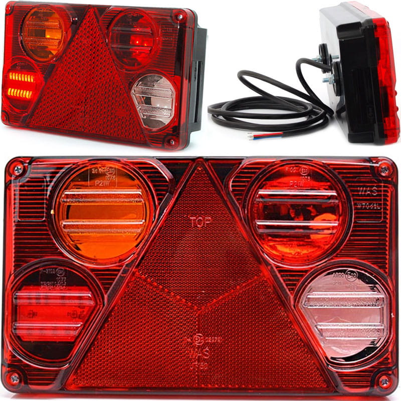 Lampa zespolona tylna lewa światło cofania LED WAS398