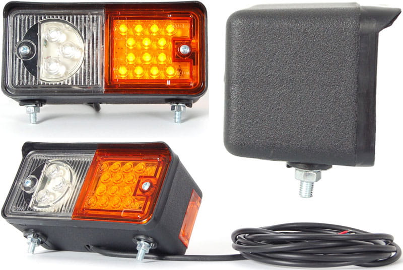 Lampa zespolona przednia lewa LED kierunkowskaz WAŚ89