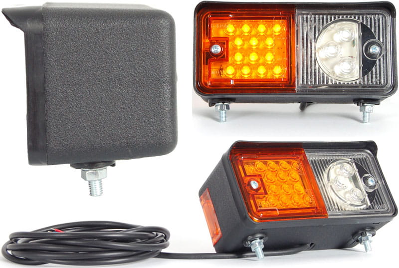 Lampa zespolona przednia prawa LED kierunkowskaz WAŚ491