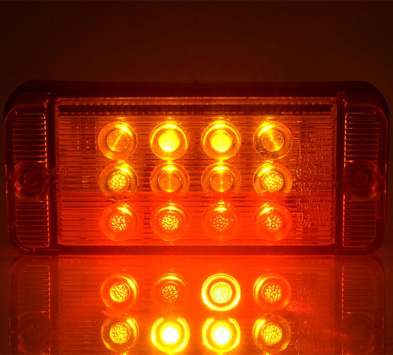 Lampy zespolone tylne uniwersalne LED zestaw 2 szt WAS821